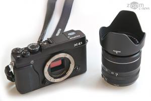 Testbericht zur spiegellosen Fujifilm X-E1-Kamera. Spezifikationen der Fujifilm X-E1